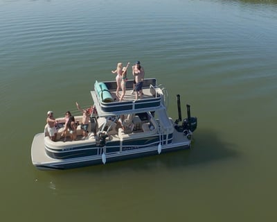 Cruise Percy Priest Lake on a 25' Slide Pontoon