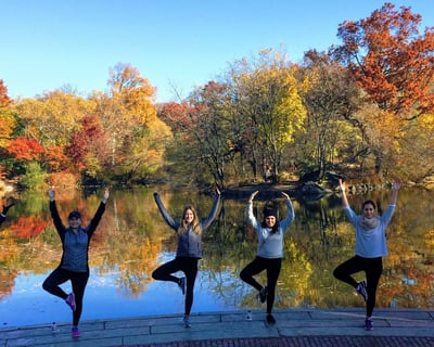 Private Yoga Walk in New York City
