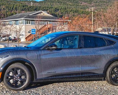 Ford Mustang Mach-E Electric Car Rental in Skagway