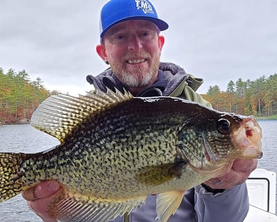Guided Fall Crappie Fishing on Lake Winnipesaukee