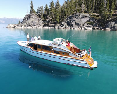 Cruise Lake Tahoe on a 48' Vintage Yacht Charter