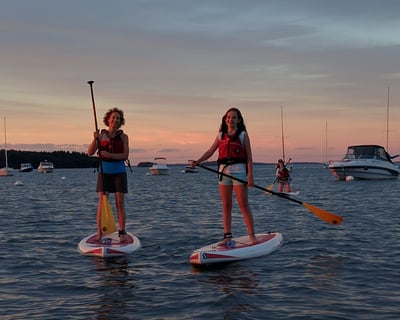 Sunset SUP Guided Tour In Portland