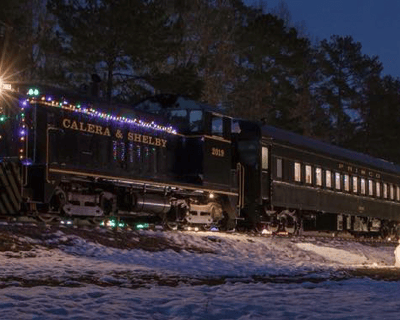 Calera Christmas Train Ride With Santa