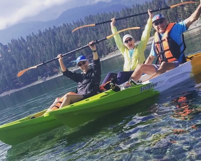 3-Hour Kayak Rental with All Gear on Wallowa Lake