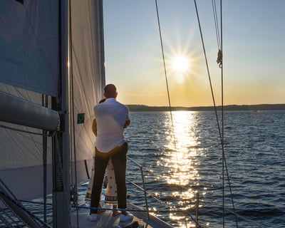 Private 2-Hour Sunset Sailing Cruise on West Bay