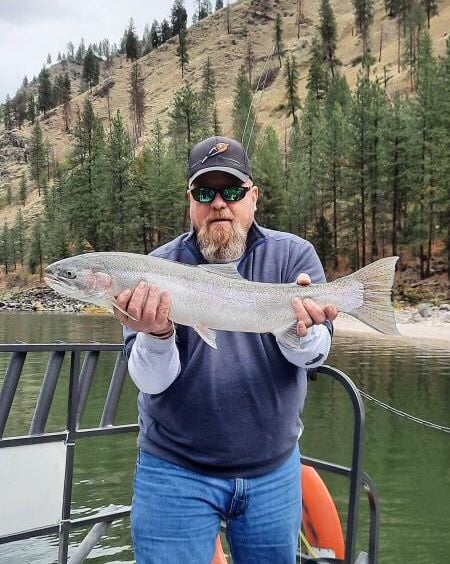 Catch Seasonal Fish on Salmon River Jet Boat