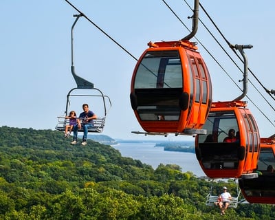 Scenic Aerial Lift Ride in Grafton