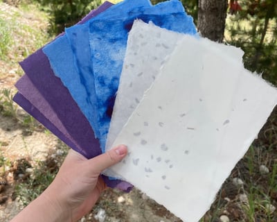 Beginner Papermaking Class in Grand Lake