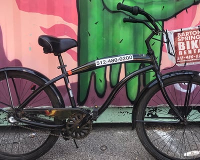 3-Speed Beach Cruiser Bike Rental in Austin