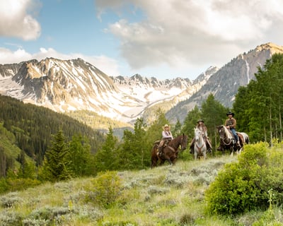 Aspen Sunset Dinner Horseback Tour