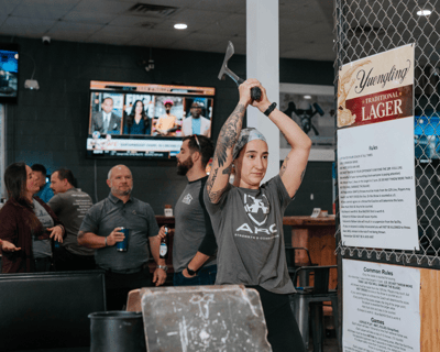 1.5-Hour Axe Throwing in Clarksville