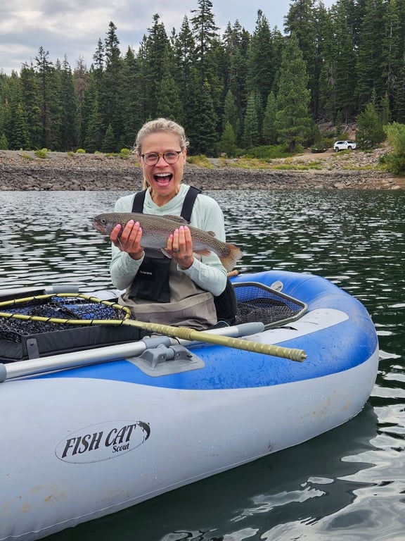 Private Sawmill Lake Fly Fishing with Gear