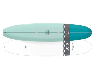 9' Soft Top Surfboard Rental in Seattle