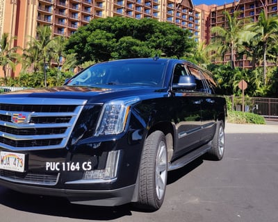 Honolulu Airport to Ko Olina Escalade SUV Transfer