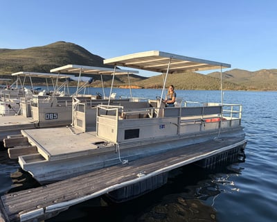 Explore Lake Skinner by Pontoon Boat