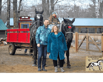 Princeton Winter Horse-Drawn Sleigh or Wagon Ride