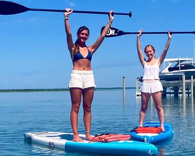 Private Paddle Board Lessons on the Bay