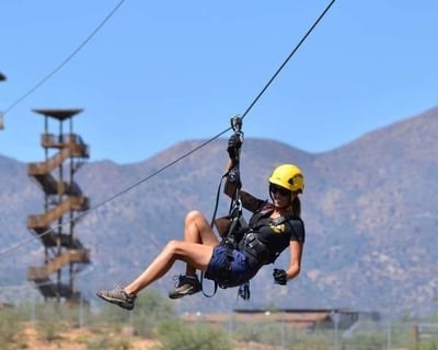 Wildlife Zip Line Tour in Camp Verde