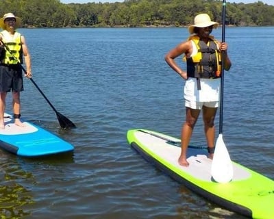 Oak Hollow Lake Paddleboard Lesson