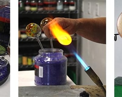 Denver Holiday Blown Glass Ornament Class