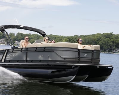 20' Pontoon Rental in Culver
