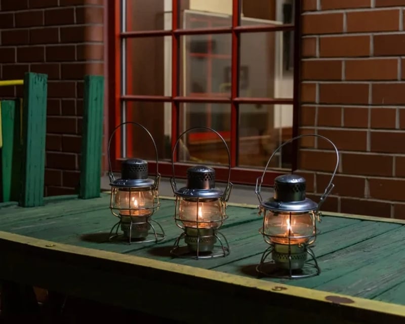 Lantern Ghost Tour at Age of Steam Roundhouse in Sugarcreek