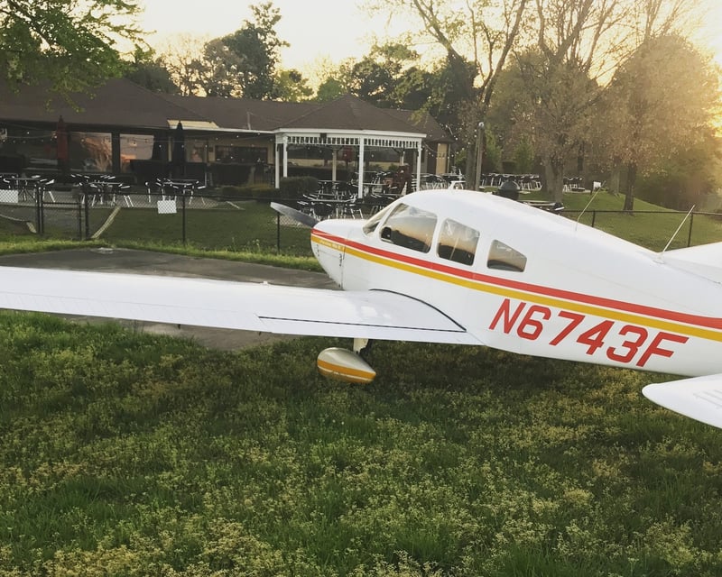 Atlanta Sunset Scenic Flight in a Piper Cherokee