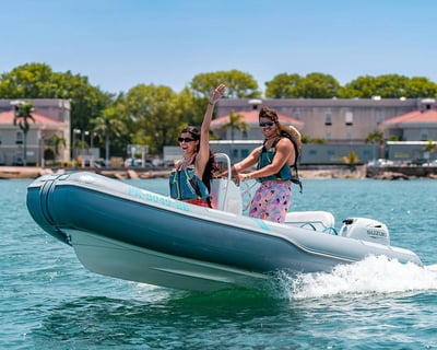 Captain Your Own 13' Mini Boat Tour in San Juan