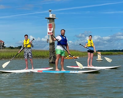 Naturalist-Guided SUP Tour of Salt Marsh
