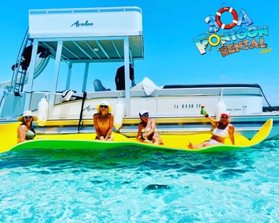 Santa Rosa Beach Double-Decker Pontoon Rental