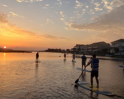 Sunset and Sunrise Kayak and Paddleboard Tour