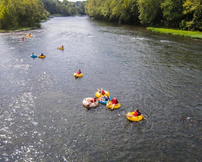 Float a 1.5-Mile River Tubing Trip in Buchanan