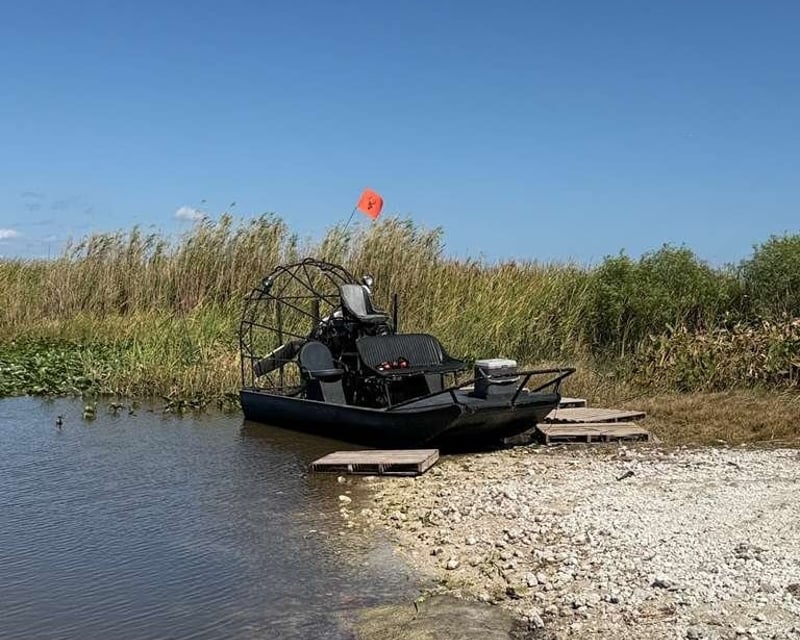 Private Everglades Airboat Tour with Miami Pickup