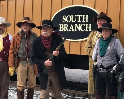 Wild West Express Train Ride With Live Cowboy Reenactors