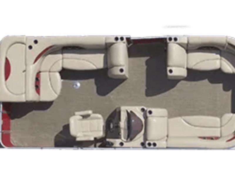 22' Pontoon Boat Rental on Lake George