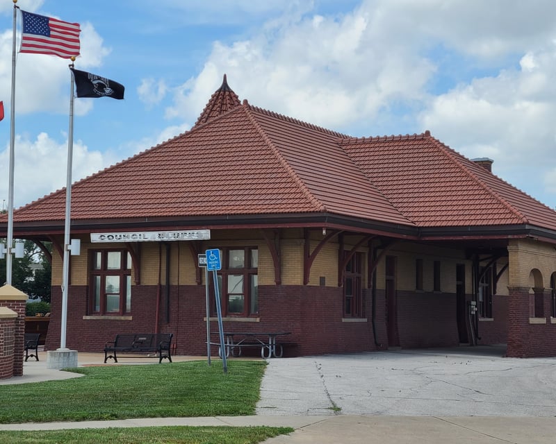 Rock Island Depot Railroad Museum Tour in Council Bluffs