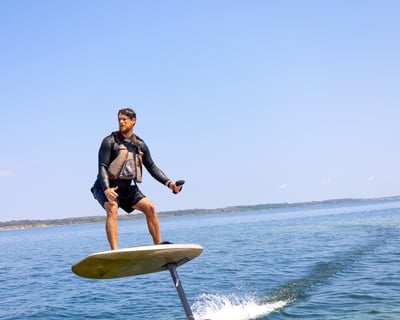 E-Foil Lessons on the Gulf Coast