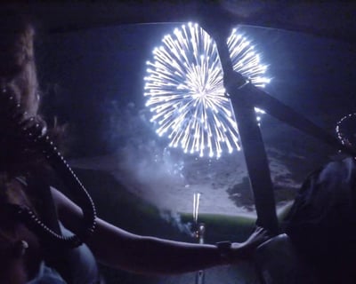 Fly Over Destin Harbor Fireworks On a 15-Minute Tour