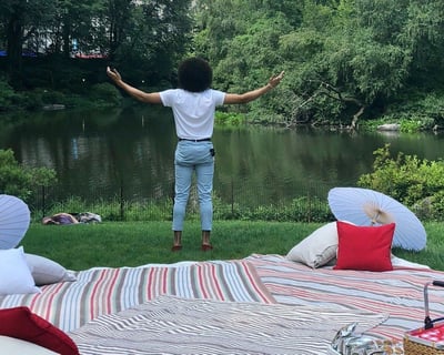 Set Up a Picnic for 20 in New York City