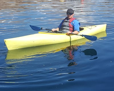 Single Sit-In Kayak Rental At Willow Beach Marina