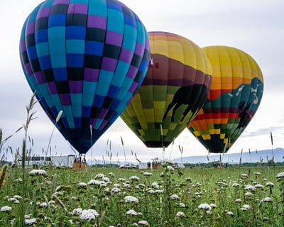 Sunrise Group Hot Air Balloon Ride in Jackson Hole