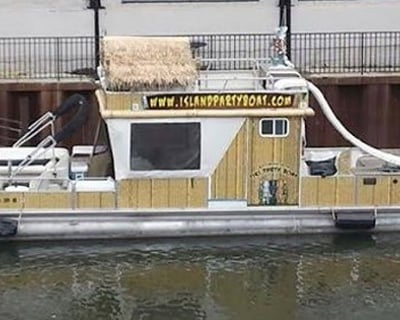 Tiki Party Boat Charter in Chicago