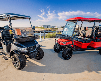 6-Seater Golf Cart Rental