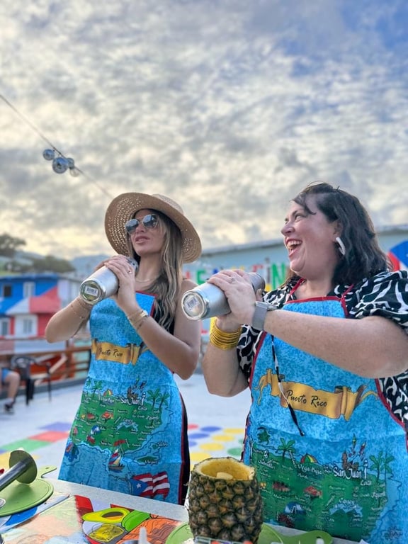 San Juan Food Tour with Salsa & Piña Colada