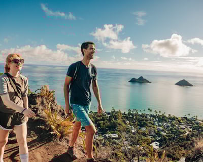 Self-Guided Lanikai E-Bike, Pillbox Hike and Snorkel