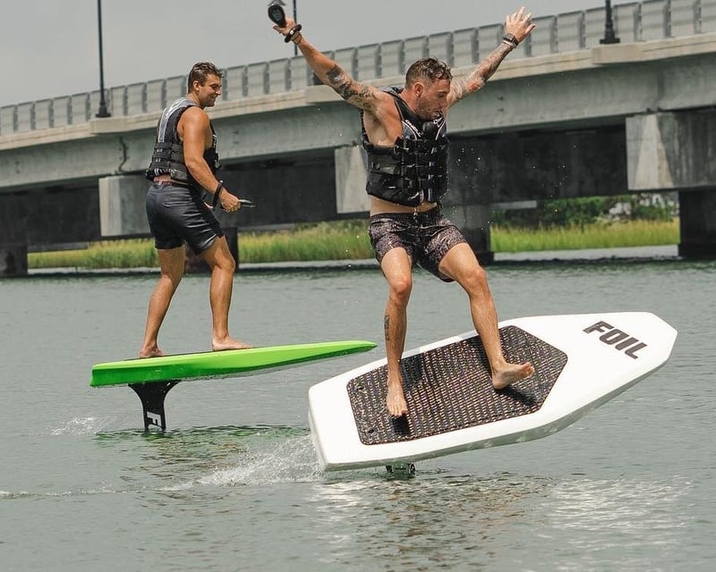 eFoil & Paddleboard Group Party in Folly Beach