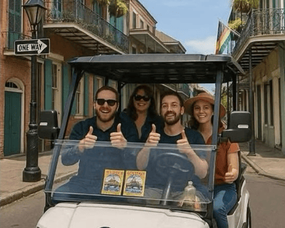 Hidden New Orleans Guided E-Cart Tour