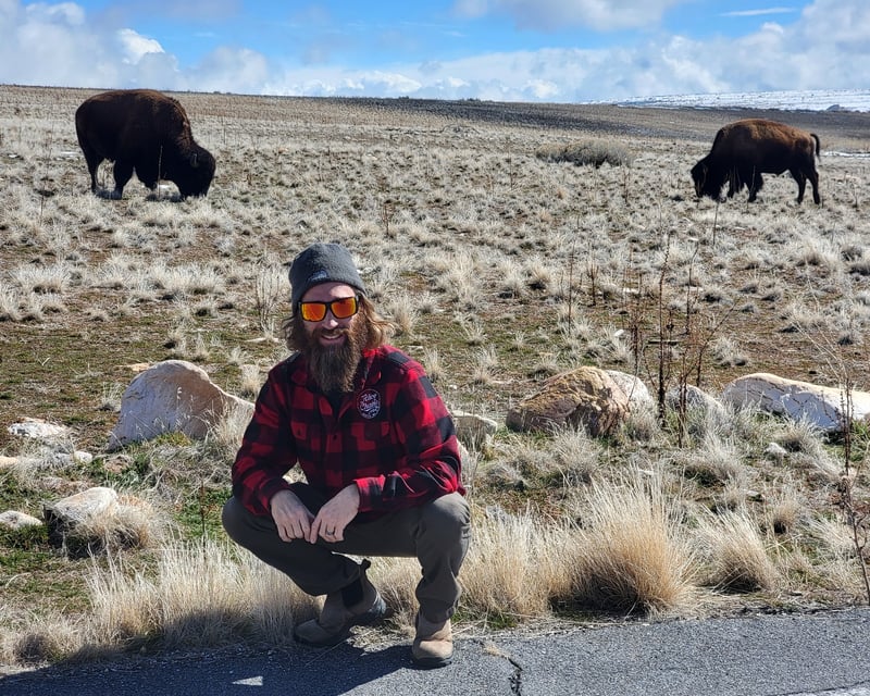 E-Bike Tour of Antelope Island with Bison Viewing