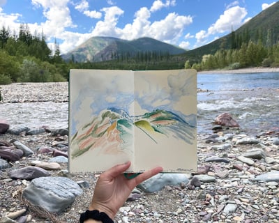 Half-Day Plein Air Art Course in Glacier National Park
