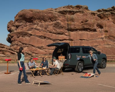 Tailgate & Private Transport to Red Rocks in Denver